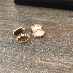 Kendra Scott stud earring set
